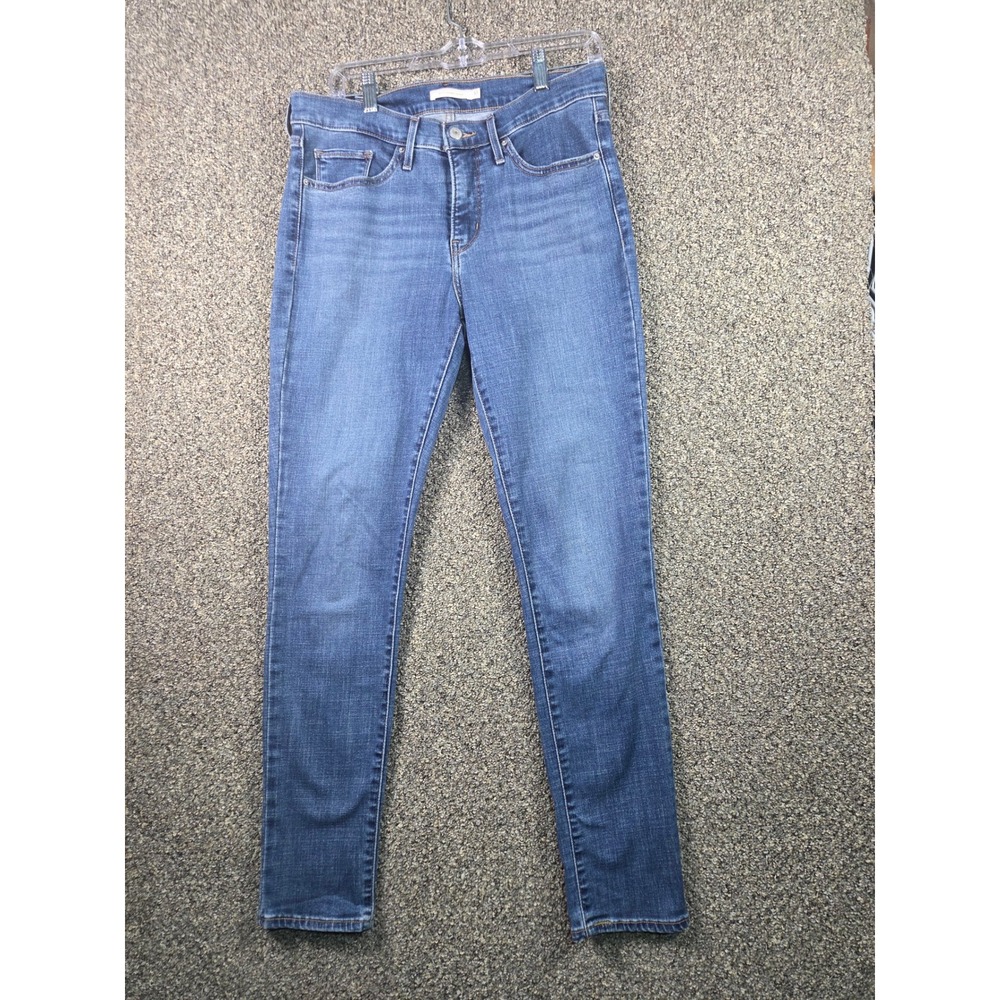 Levi 311 Shaping Skinny Jeans Women 30 Blue‎ Medium Wash Stretch Denim
